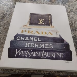 16x20 Luxury Brand Stack Canvas Art